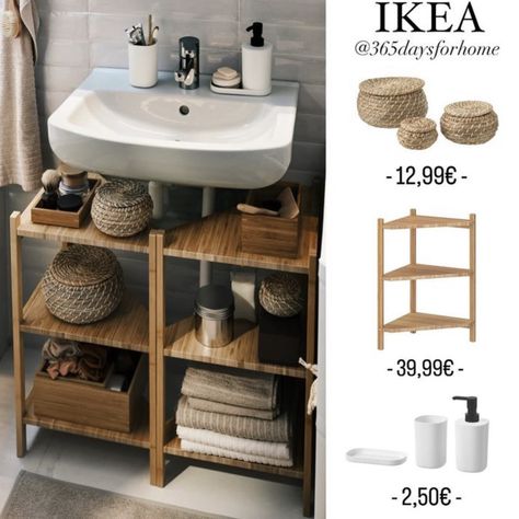 Ragrund Ikea, Ikea Ad, Diy Furniture Redo, Diy Barbie Furniture, Bad Inspiration, Small Bathroom Ideas On A Budget, Small Bathroom Ideas Modern, Tiny Bathrooms, Bathroom Design Decor