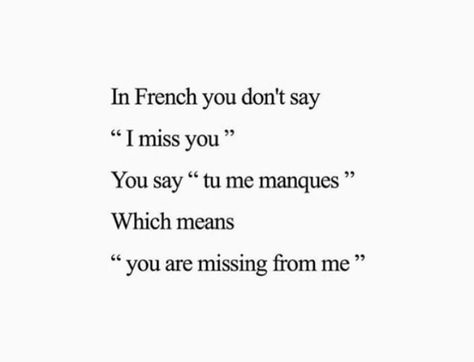 #french #language #love #miss #true #cute #poems #poetry Cute French Words, Romantic French Phrases, French Love Poems, French Love Quotes, Love Quotes For Him Deep, French Poems, Literary Love Quotes, Basic French Words, Romantic Poems