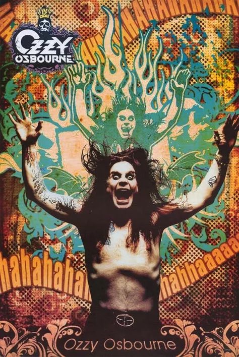 Ozzy Osbourne No More Tears, I'm Coming Home, No More Tears, Metal Albums, Heavy Metal Rock, Heavy Metal Music, I'm With The Band, Rock Posters, Heavy Metal Bands