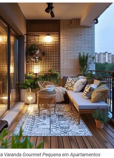 Apartment Terrace Design, Bright Color House, Modern Balcony Design, Color House, Patio Plans, Earthy Living Room, Balcony Design Ideas, Tables Design, Modern Balcony