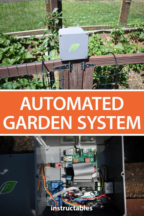 Smart Garden Ideas, Garden Technology, Cool Raspberry Pi Projects, Raspberry Projects, Raspberry Pi Computer, Plant Watering System, Smart Farm, Iot Projects, Robotics Projects