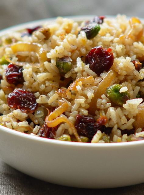 9 Side Dishes That Will Get You Excited About The Holidays - Once Upon a Chef Bean Sides, Christmas Dinner Side Dishes, Cherry Pistachio, Recipes Rice, Once Upon A Chef, Christmas Side Dishes, Rice Beans, Pasta Rice, Pan Seared Salmon