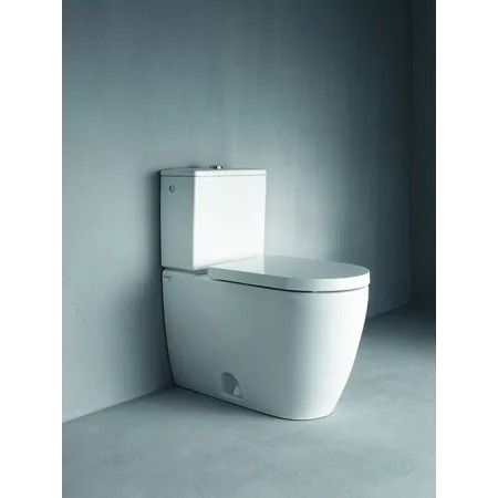 Duravit 2173010001 ME by Starck 0.92/1.32 GPF Dual Flush | Build.com Console Sink Bathroom, Stainless Kitchen Faucet, Elongated Toilet Seat, Dual Flush Toilet, Shower Controls, Console Sinks, Elongated Toilet, Faucet Repair, Bathroom Furniture Vanity