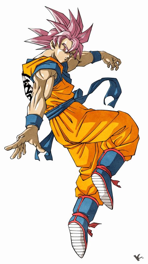 Dragon Ball Colored Manga Panels, Vegeta Full Body Drawing, Dbz Character Sheet, Ginyu Force Pose, Dragon Ball Redesign, Saiyan Saga Goku, Punching Reference, Goku Reference, Goku Pose