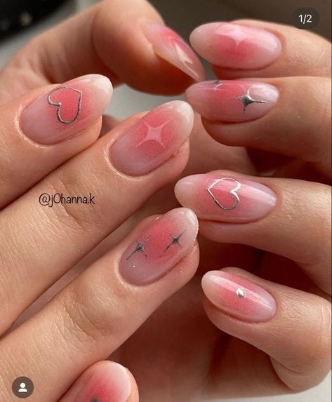 Hello Nails, Hippie Nails, Romantic Nails, Subtle Nails, Simple Gel Nails, Casual Nails, Blush Nails, Pretty Gel Nails, Cute Gel Nails