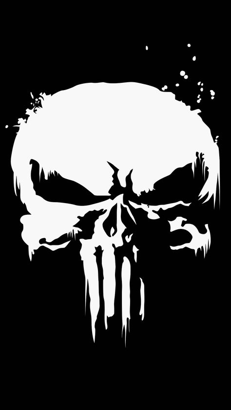 The Punisher logo Punisher Wallpaper, Punisher Symbol, Punisher Netflix, Punisher Artwork, John Bernthal, Frank Castle Punisher, Punisher Art, Punisher Logo, Punisher Marvel