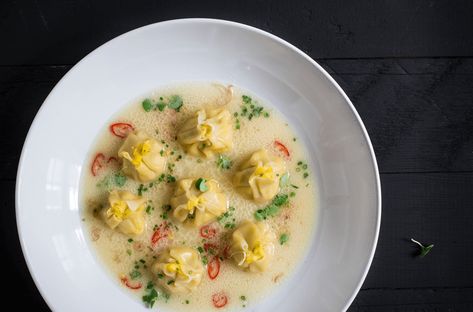 Wicked Healthy Vegan Corn Dumplings in Coconut Corn Broth Corn Broth Recipe, Corn Broth, Coconut Corn, Make Dumplings, Vegan Dumplings, Healthy Cook Books, Creamy Corn, Broth Recipes, Dumpling Recipe