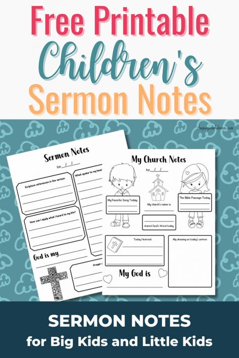 Sermon Notes For Kids, Thanksgiving Bible Lesson, Free Sermons, Sunday School Games, Childrens Sermons, Sunday Sermons, Biblical Encouragement, Sermon Notes, Bible Passages