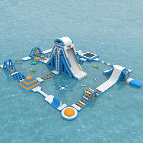 Water Play Equipment, Cool Pool Floats, Lake Fun, Inflatable Water Park, Water Playground, Parc D'attraction, Summer Fun List, Fun Places To Go, Pool Floats