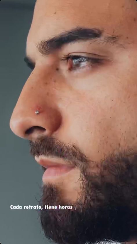 So if you’re in love with the idea of getting your nostril pierced, but you’ve been on the fence. Here’s everything you need to know about nose piercings for men. Men’s Nose Piercing Stud, Nose Piercing Men Studs, Double Nose Piercing Men, Nose Stud Men, Nostril Piercing Men, Mens Nose Piercing, Male Nose Piercing, Nose Piercing For Men, Nose Piercing Men