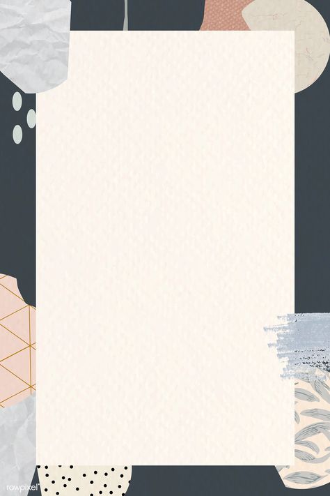 Terrazzo frame on beige background vector | premium image by rawpixel.com / nunny #vector #vectoart #digitalpainting #digitalartist #garphicdesign #sketch #digitaldrawing #doodle #illustrator #digitalillustration #modernart #frame #memphis Mobile Phone Wallpaper, Paper Background Design, Abstract Wallpaper Backgrounds, Powerpoint Background Design, Scrapbook Background, Instagram Background, Instagram Frame Template, Framed Wallpaper, Paper Background Texture