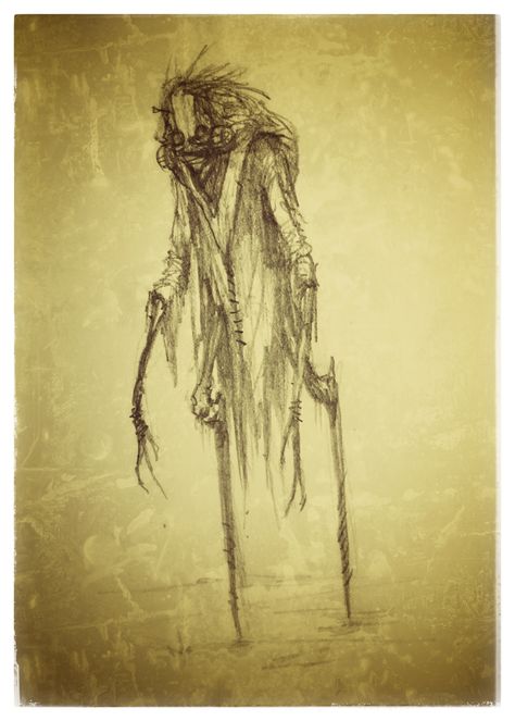 ‪3 #stilt #creeper #creature #monster #design #conceptdesign #conceptart #mikephillipsart #art #artist #creepy #sketch #doodle #drawing  ‬ Tall Monster Drawing, Swamp Sketch, Creepy Humanoid, Scary Monster Drawing, Creepy Sketch, Tall Monster, Monster Drawing, Scary Monsters, College Work