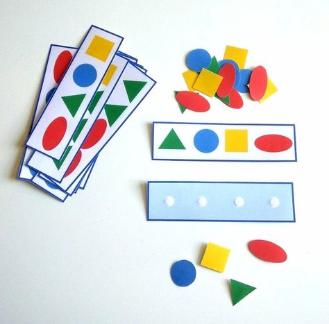 Kindergarten Shapes, Game Kindergarten, Teaching Letter Recognition, Learn Shapes, Kindergarten Activity, Shapes Kindergarten, Fine Motor Activities For Kids, Activity Workbook, Preschool Centers