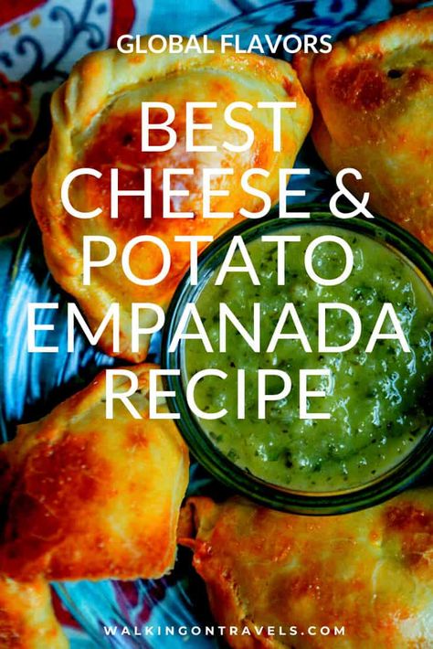 Cheese Empanadas Recipe, On The Go Meals, Easy Empanadas Recipe, Pork Empanadas, Potato Empanadas, Vegetarian Empanadas, Cheese Empanadas, Bread Head, Chicken Empanadas