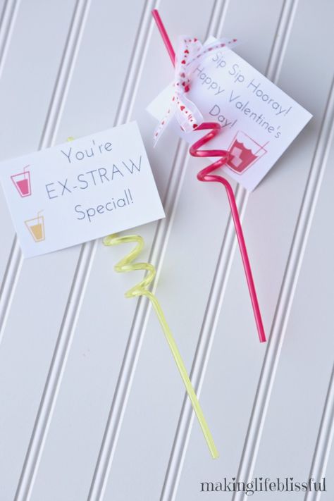 Party Favors with Silly Straws and d Easter Picnic Ideas, Silly Straws, Straw Valentine, Easter Party Games, Crazy Straws, Fun Straws, Valentine Party Favors, Mint Oreo, Sip Sip Hooray