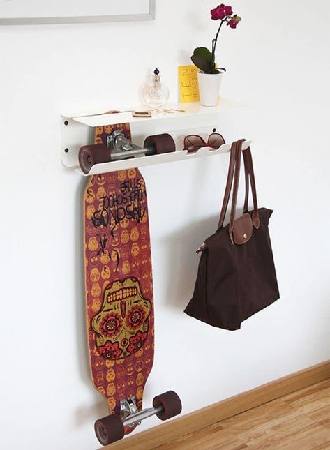 Skateboard Mount, Skateboard Holder, Skateboard Hanger, Skateboard Storage, Skateboard Wall Mount, Skateboard Room, Skateboard Furniture, Skateboard Rack, Surf Room