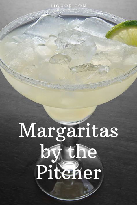 Margaritas By The Pitcher, Margarita By The Pitcher, Large Batch Margarita Recipe, Classic Tequila Cocktails, Beverages Recipes, Farm Dinner, Boozy Treats, Homemade Margaritas, How To Make Margaritas