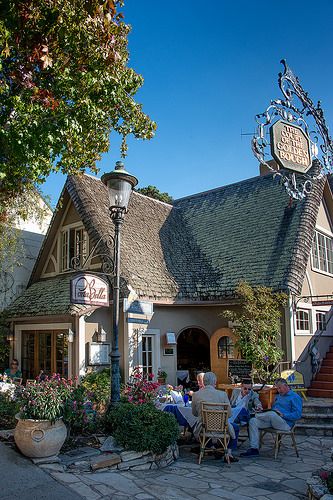 Cottage Restaurant, Carmel California, Carmel Ca, Fairytale Cottage, Casas The Sims 4, Carmel By The Sea, Pacific Grove, Pacific Coast Highway, California Coast