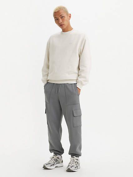 Cargos, meet sweatpants. Our Cargo Sweatpants take a cue from our favorite cargos with large patch pockets on the sides and an easy tapered leg. Plus, they're cut with a relaxed fit and crafted with supersoft fabric. Your favorite cargos;in sweatpants form Cut with a relaxed fit Features a tapered leg Finished with patch pockets Cargo Sweatpants, Cargo Pant, Mens Joggers, Cargo Pants Men, Patch Pocket, Levi's, Take A, Sweatpants, Take That