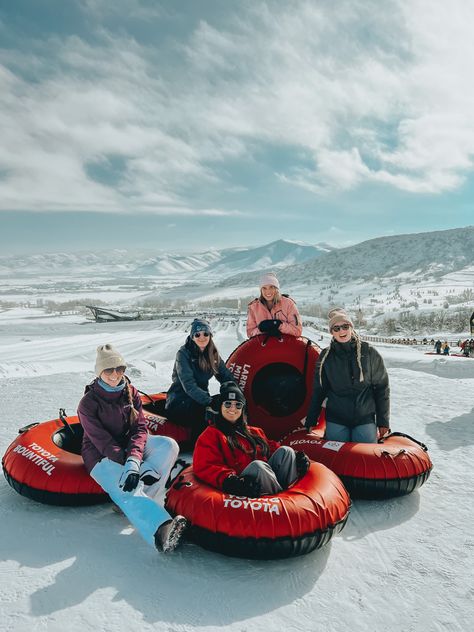 Snow Tubing Aesthetic, Tubing Snow, Big Bear Trip, Snow Sledding, Ski Weekend, 22nd Bday, Snow Cabin, Snow Party, Snow Mountains