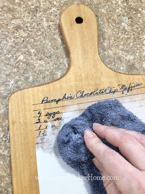 How to Transfer a Recipe onto Wood – My Home Matters LLC Recipe Transfer To Wood, Modge Podge Crafts Wood, Recipe Display, Framed Recipes, Wood Transfer, Transfer Images, Mod Podge Crafts, Memory Crafts, Cool Wood Projects