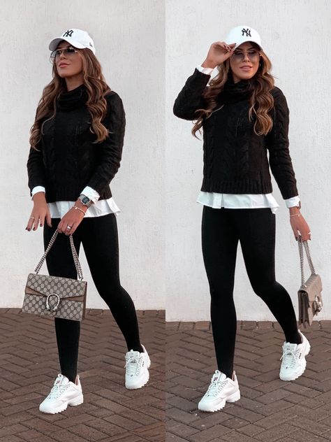 973a5f0ccbc4ee3524ccf035d35b284bdesc43244728ri Chique Outfit, Look Legging, Mode Tips, Causual Outfits, Athleisure Outfits, Casual Chic Outfit, Casual Winter Outfits, 가을 패션, Casual Fall Outfits