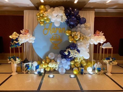 Holy Communion Decor For Inquiries, call +919820573713 #standingovationevents #soeventsmumbai #standingovationweddingandevents #weddingsbymjj #decorbystandingovationevents #eventindustry #eventplannersindia #mumbaieventplanners #eventprofs #events #decor #holycommunion #communion #receivesjesus #balloons Communion Decorations Boy, Communion Decor, Shimmer Wall Backdrop, First Communion Decorations, Communion Decorations, Backdrop Decor, Shimmer Wall, Events Decor, Wall Backdrops