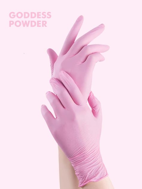 Pink Disposable Nitrile Gloves Household Cleaning GlovesI discovered amazing products on SHEIN.com, come check them out! Painting Gloves, Nitrile Gloves, Safety Gloves, Digital Graphic Design, Cleaning Gloves, Disposable Gloves, Electronic Toys, Latex Free, Color Rosa