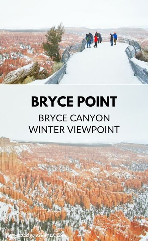 Winter in Utah, southwest US national park road trip travel tips for outdoor vacation ideas. utah mighty 5 pictures, winter photography. scenic drive viewpoints in bryce canyon. bryce point to see hoodoos in bryce amphitheater. things to do in utah. Outdoor adventure travel tips. beautiful places for world bucket list, wanderlust inspiration, in the US. usa. united states. north america. #flashpackingamerica Utah Winter Vacation, Utah National Parks In Winter, Christmas In Park City Utah, Park City Utah Ski Trip, Park City Utah Winter, Things To Do In Utah, Pictures Winter, 5 Pictures, Family Ski Trip