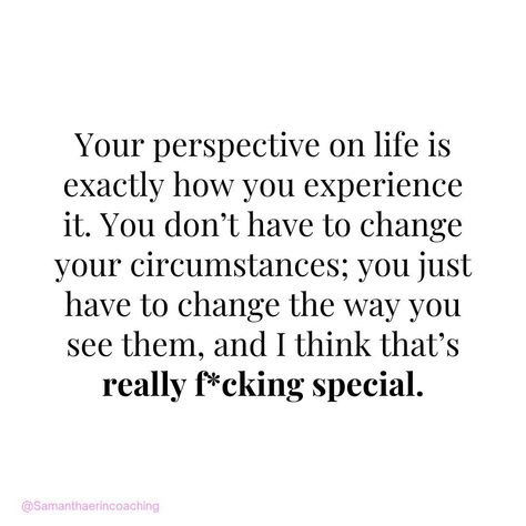 Best part, you can change your perspective instantly! Send to someone who needs to hear this today 🫶 And follow @samanthaerincoaching for more! #manifestation #mindset #lawofassumption #business #manifestmoney #perspectiveiseverything #perspectiveshift Shift Your Perspective Quotes, Manifesting For Other People, Shift Your Mindset Quotes, Business Owner Manifestation, Business Growth Affirmations, Manifest Business, Manifestation Mindset, Change Your Perspective, Perspective On Life