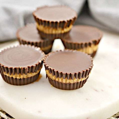 Keto Peanut Butter Cups - Trina Krug Peanut Butter Cup Recipes, Keto Peanut Butter Cups, Cup Recipes, Peanut Butter Cups Recipe, Sugar Free Peanut Butter, Keto Peanut Butter, Low Carb Peanut Butter, Organic Peanut Butter, Extra Virgin Coconut Oil