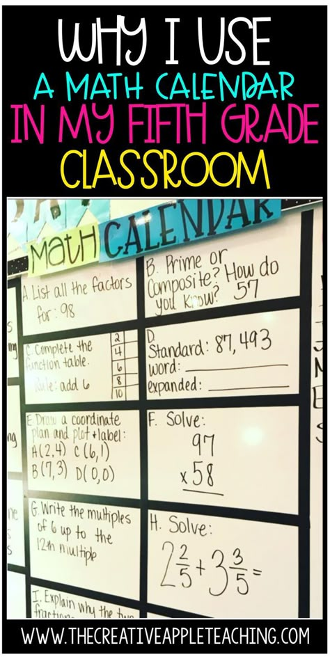 Math Fifth Grade, Math Unit Organization, Bell Ringers For Elementary Morning Work, Grade 6 Classroom Ideas, Math Elementary Classroom, Year 6 Classroom Ideas, Year 5 Classroom Ideas, 4th Grade Math Classroom Setup, Math Classroom Elementary