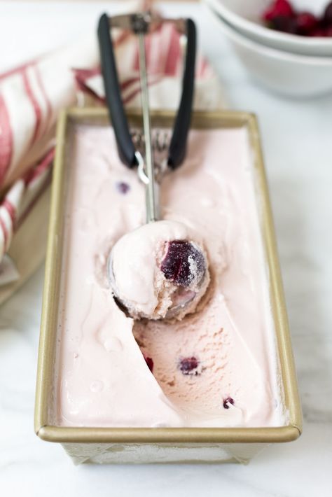 Scooped | Striped Spatula Rum Ice Cream, Cherry Ice Cream Recipe, Boozy Ice Cream, Cherry Ice Cream, Bing Cherries, Frozen Dessert Recipe, Sorbet Recipes, Vanilla Custard, Ice Cream Recipe