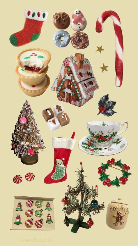 Aesthetic Png Icons, Collage Elements, Aesthetic Png, Minimalist Icons, Christmas Collage, Png Aesthetic, 카드 디자인, Png Icons, Christmas Mood