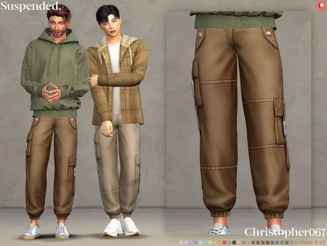 The Sims Resource - Suspended Pants (Patreon) Sims 4 Cc Maxis Match Male Pants, Sims 4 Cargo Pants Male, Maxis Match Men Clothes, Sims 4 Cc Men Maxis Match, Sims 4 Maxis Match Clothes Male, Sims 4 Cargo Pants, Sims 4 Men Clothing Maxis Match, Sims 4 Cc Maxis Match Male Clothing, Sims 4 Male Clothes Maxis Match