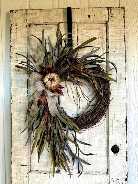 This Door Hangers item by CelebrationsDesignCo has 65 favorites from Etsy shoppers. Ships from Chico, CA. Listed on Sep 18, 2024 Large Fall Wreath, Simple Fall Wreaths For Front Door, Pumpkin Front Porch Decor, Pumpkin Front Porch, Boho Fall Wreath, Rope Wreaths, Natural Fall Decor, Porch Pots, Elegant Fall Wreaths