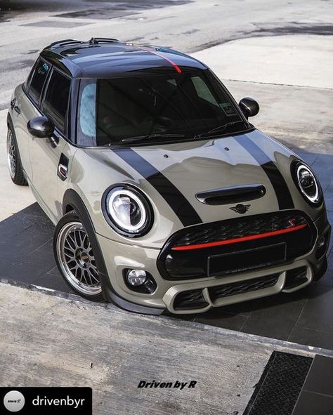 Mini Cooper Tuning, Mini Cooper Sport, Mini Cooper Custom, New Mini Cooper, Mini Jcw, Mini Auto, Mini Cooper Classic, Mini Cooler, Dream Cars Mercedes