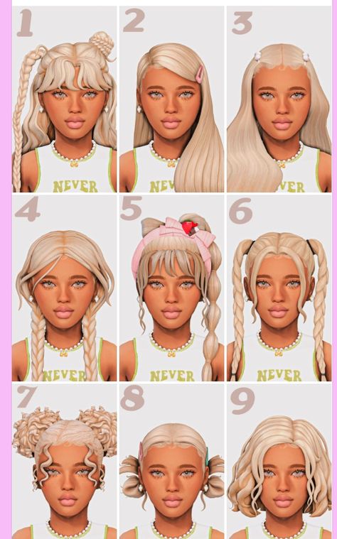 Hair For Girls Maxis Match - Gamingwithprincess Sims 4 Thumbnail, Sims 4 Mm Makeup Cc, Sims 4 Cc Beaded Hair, Sims 4 Childs Clothes, Sims 4 Cc Teen Girl Clothes, Sims 4 Womens Clothes, Maxis Match Kids Cc, Sims 4 Children Cc Maxis Match, Kid Hair Sims 4 Cc