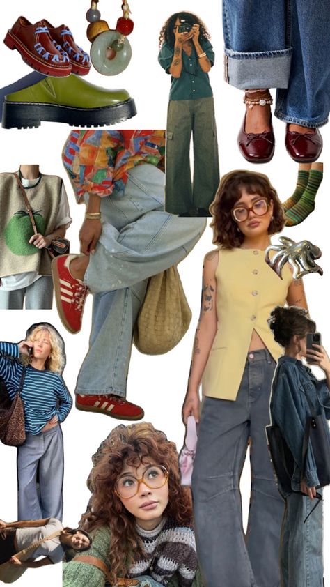 Gen Z Outfit Ideas, Gen Z Fashion, 80s Inspired Outfits, Quirky Girl, Grown Women, Causual Outfits, Gen Z, Swaggy Outfits, Style Crush