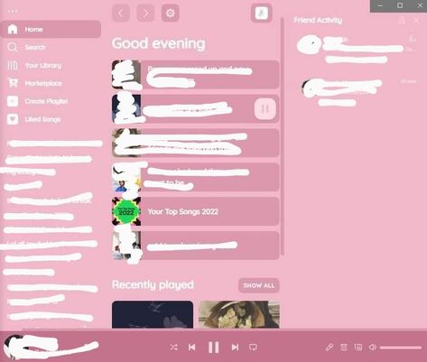 How To Make Spotify Pink, Spotify Theme, Spotify Themes, Pink Spotify, Setting Icon, Pink Stuff, Playlist Covers, The Pencil, Spotify Playlist