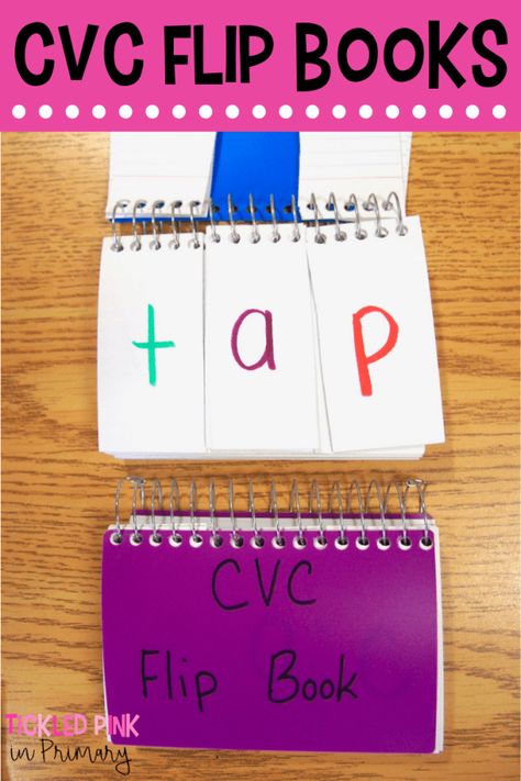 Cvc Word Activities 1st Grade, Teaching Cvc Words Kindergarten, Phoneme Substitution Activities, Phoneme Substitution, Fun Phonics Activities, Cvc Word Work, Cvc Words Kindergarten, Cvc Word Activities, Flip Books