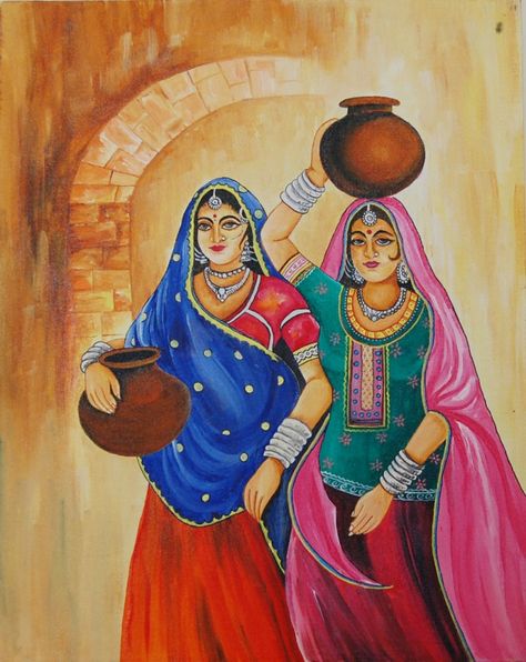 painting rajasthani modern Painting Rajasthani, Rajasthani Miniature Paintings, Unknown Facts, Miniature Paintings, Composition, Paintings