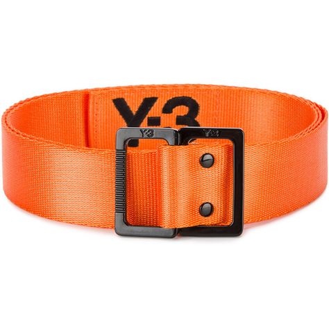 Y-3 Embroidered woven belt ($110) ❤ liked on Polyvore featuring men's fashion, men's accessories, men's belts, orange and mens embroidered belts Orange Sash Belt, Versace Belt Men, Black Belt With Metal Logo, Embroidered Belts, Orange Belt, Rust Belt, Men's Belts, Embroidered Belt, Woven Belt