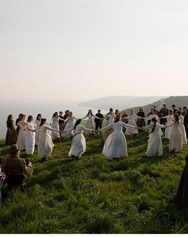 Gemma Arterton, Beltane, Witch Aesthetic, Summer Solstice, Samhain, Coven, A Group, Outlander, The Ocean