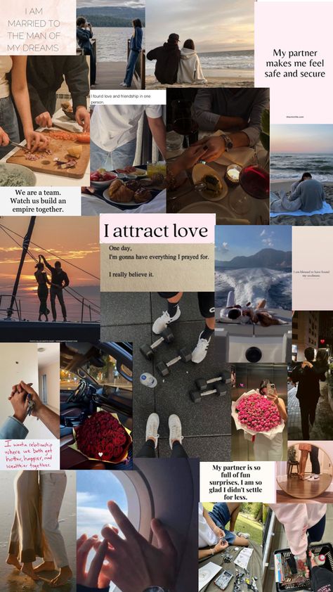 Marriage Vision Board, Relationship Vision Board, Vision Collage, Vision Board Themes, Vision Board Collage, Manifesting Vision Board, Positivity Board, Vision Board Examples, Vision Board Images