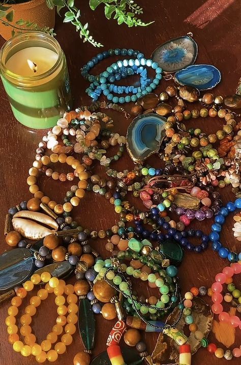 Body Jewelry Diy, Girly Bracelets, Spiritual Fashion, Dope Jewelry Accessories, Earthy Aesthetic, Hippie Aesthetic, Earthy Style, Earthy Jewelry, Indie Jewelry