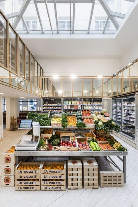 Fruit And Veg Shop, Vegetable Shop, Grocery Store Design, Organic Market, Food Retail, Supermarket Design, Farm Store, Fruit Shop, Biome