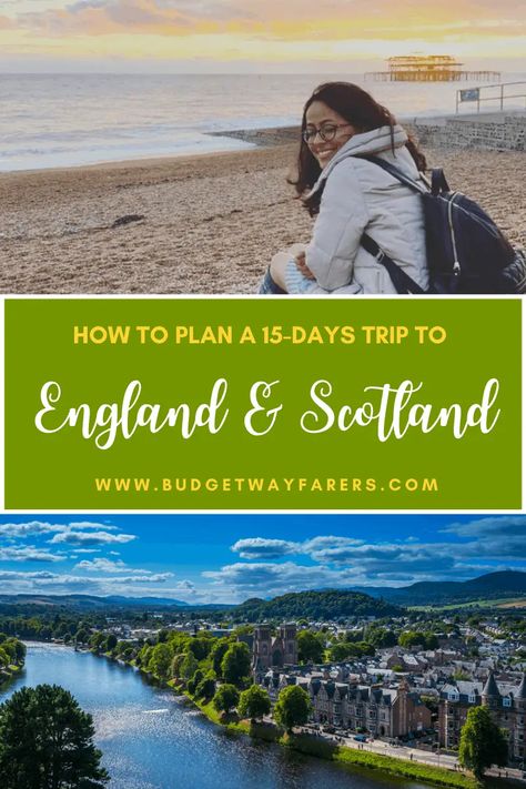 England and Scotland 2 Week Itinerary | Budget Breakldown & Tips Scotland Itinerary, Trip To England, Scotland Trip, England And Scotland, Budget Travel Tips, Europe Travel Destinations, Scotland Travel, Scenic Landscape, Traveling With Baby