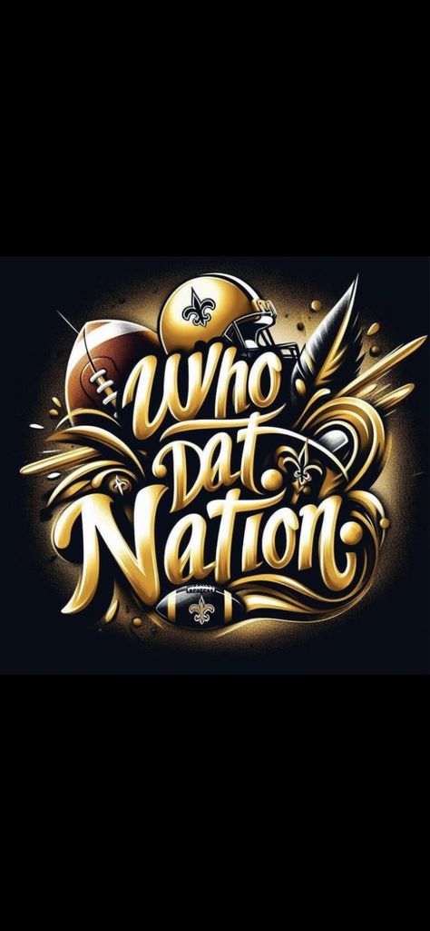 Saints Wallpaper New Orleans, New Orleans Saints Wallpaper, Saints Wallpaper, Saints Logo, New Orleans Saints Logo, Downtown New Orleans, Lsu Tigers Football, Saints Football, Tiger Football