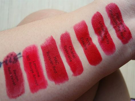 MAC Russian Red Lipstick Dupes - All In The Blush Mac Russian Red Lipstick, Russian Red Lipstick, Russian Red Mac Lipstick, Mac Russian Red, Nyx Matte Lipstick, Nyx Matte, Mac Cosmetics Lipstick, Russian Red, Mac Matte Lipstick